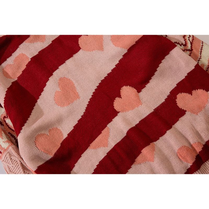 Harajuku Pullover Vivid Heart Sweater - Express Your Sweet Side