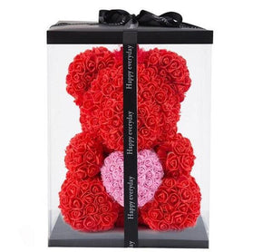 34 Designs of Rainbow Enchanted Forever Rose Heart Teddy Bears: The Perfect Valentine's Day Gift