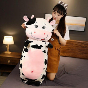 Lovable Kawaii Cow Calf Pillow Plushies - A Snuggly Animal Companion –  Youeni