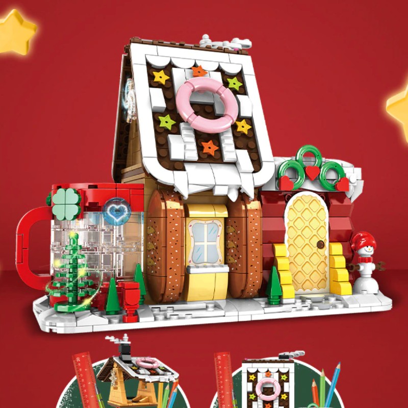 Christmas Winter Wonderland Party Room Six Building Sets