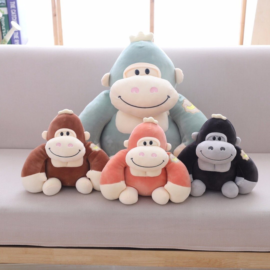 Youeni Cuddle Up with Adorable Baby Gorilla Squad Plushies - Perfect for Animal Lovers