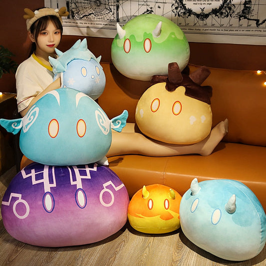 Get Your Hands on Kawaii Genshin Impact Slime Ball Anime Plushies