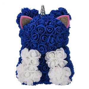 2023 Enchanted Forever Rose Bear Unicorn Cat Plush (Limited Edition, 9 Shade Options)