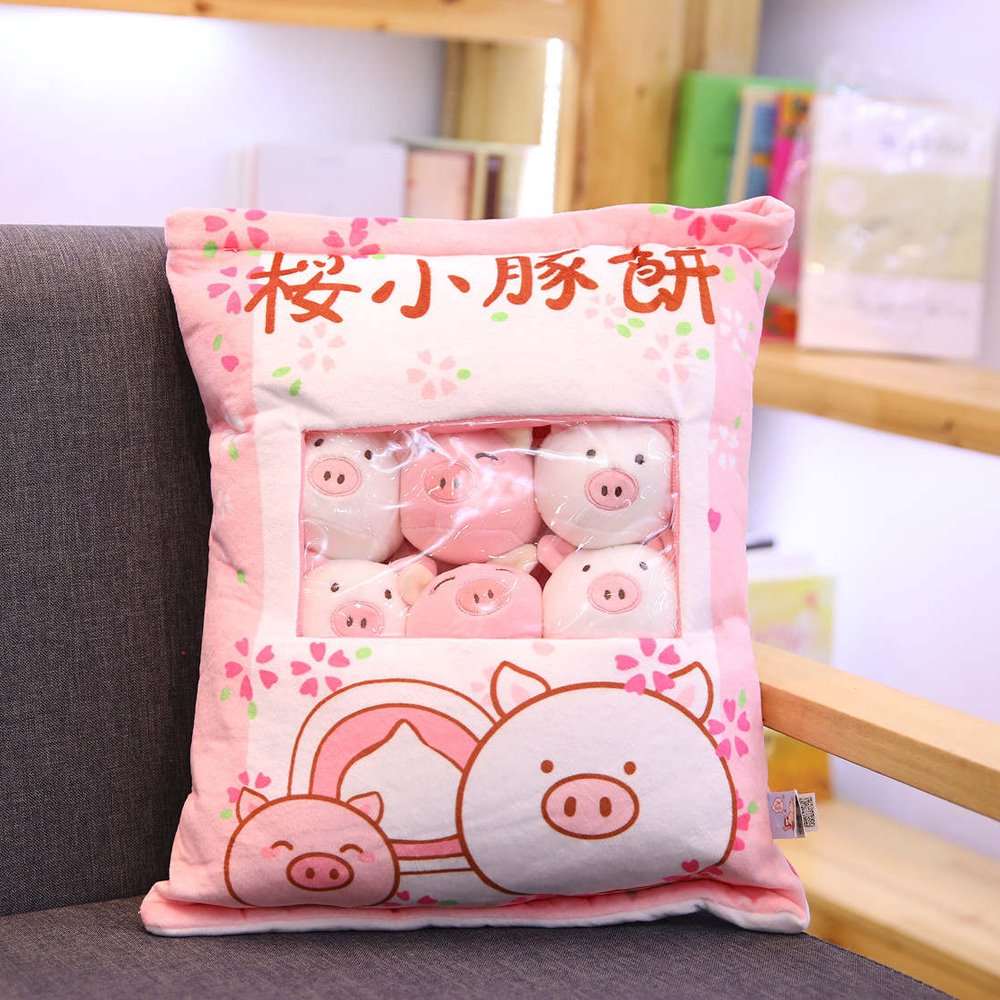 Candy Bags Filled With Cute 8 Pieces Soft Kawaii Stuffed Toy Plushies