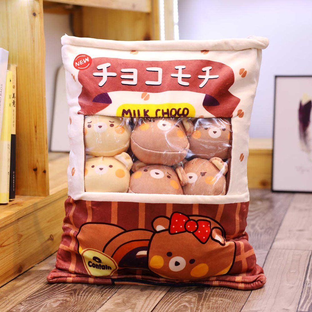 Candy Bags Filled With Cute 8 Pieces Soft Kawaii Stuffed Toy Plushies