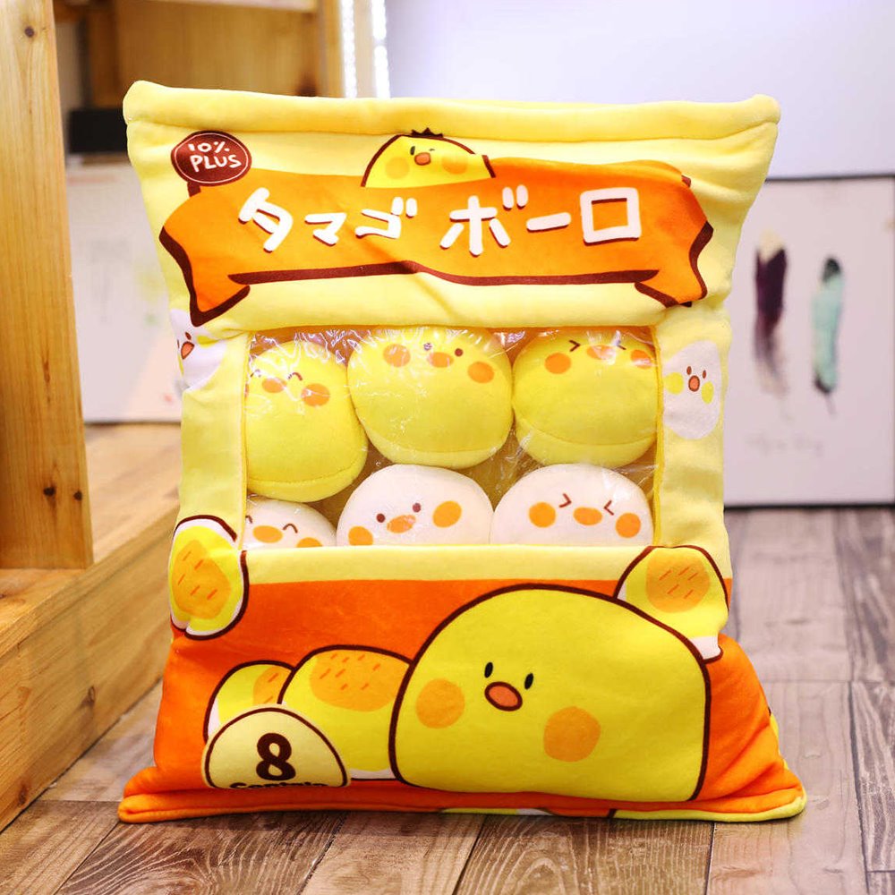 Candy Bags Filled With Cute 8 Pieces Soft Kawaii Stuffed Toy Plushies