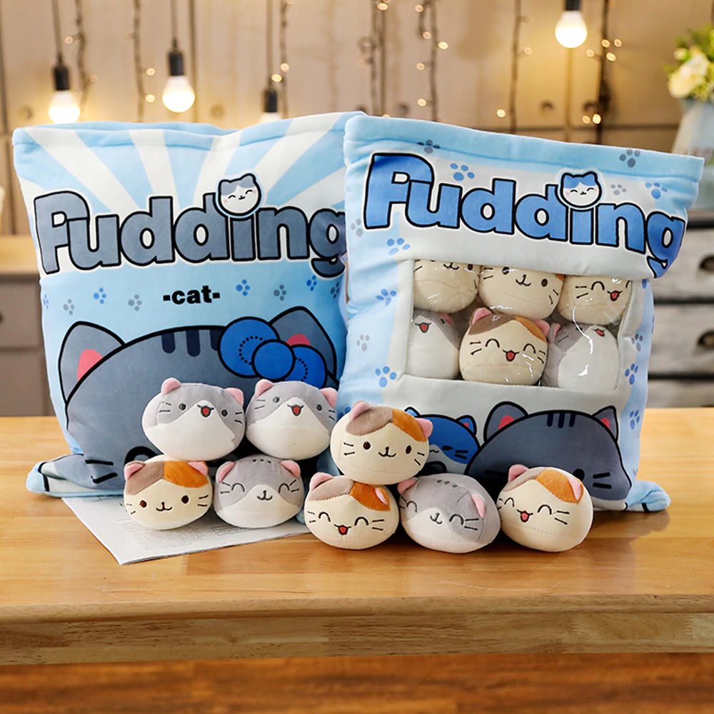 Candy Bags Filled With Cute 8 Pieces Soft Kawaii Stuffed Toy Plushies