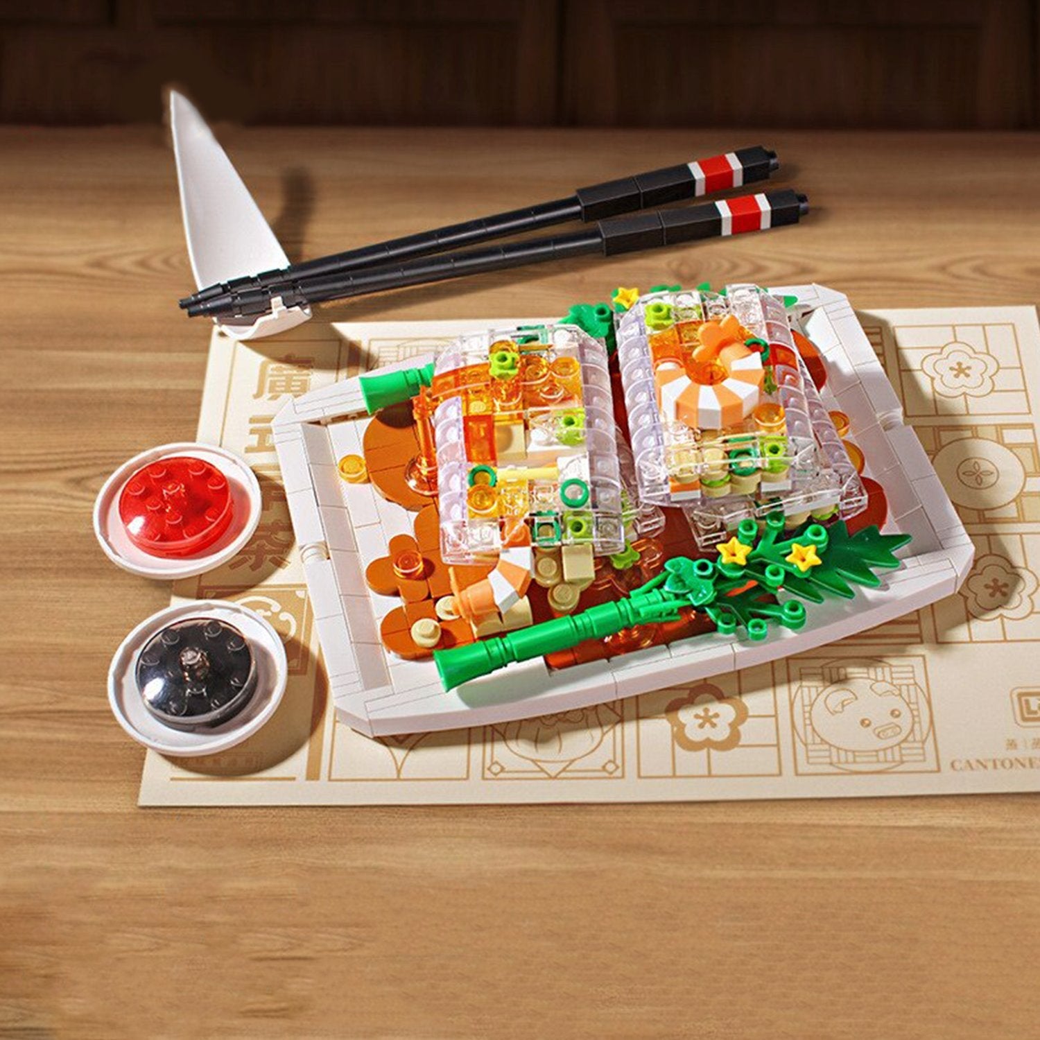 Chinese Dim Sum Nano Building Sets Collection | NEW