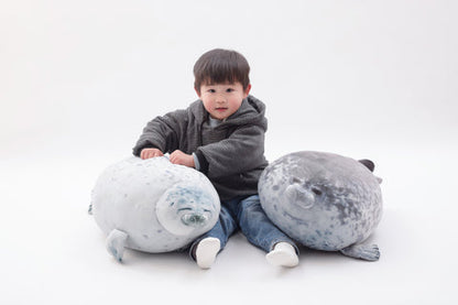 Lovable Lazy Chubby Seal  Kawaii Plushies