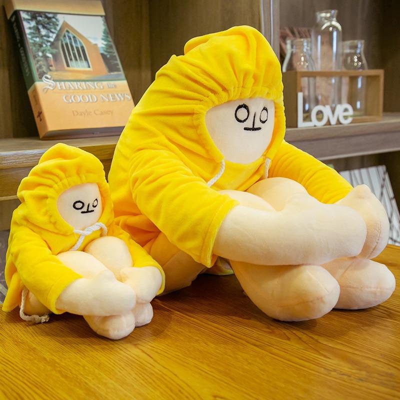 Cute Moody Banana Stuffed Toy Kawaii Plushies