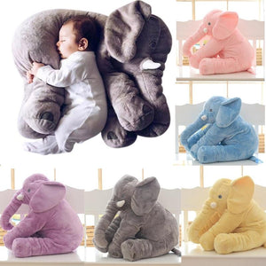 Realistic 3D Baby Elephant Stuffed Animal Kawaii Pillow Plushies