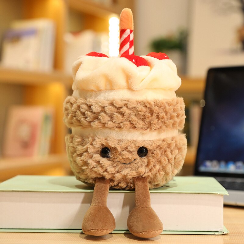 Birthday Celebration Kawaii Cake Stuffed Toy Plushies Buddies